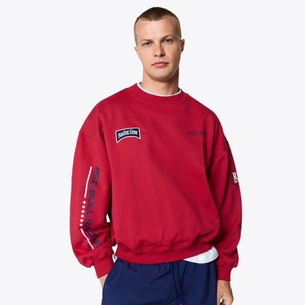 Oracle Red Bull Racing Pepe Jeans Speed Crew Sweatshirt - Red