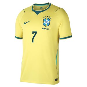 Maillot Domicile Stadium Brésil Nike 2026 avec flocage Vini Jr. 7, vue 3