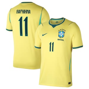 Maillot Domicile Stadium Brésil Nike 2026 avec flocage Raphinha 11, vue 2