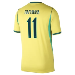 Maillot Domicile Stadium Brésil Nike 2026 avec flocage Raphinha 11, vue 4