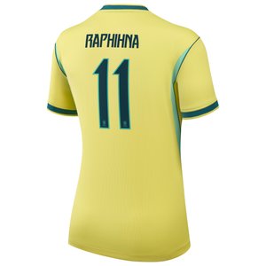 Maillot Domicile Stadium Brésil Nike 2026 - Femme avec flocage Raphinha 11, vue 4