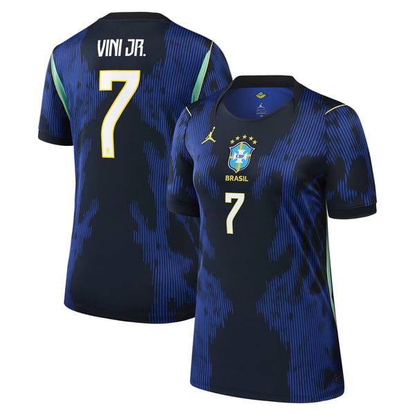 Maillot Extérieur Stadium Brésil Jordan 2026 - Femme avec flocage Vini Jr. 7
