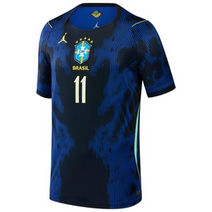 Maillot Extérieur Stadium Brésil Jordan 2026 - Enfant avec flocage Raphinha 11, vue 3