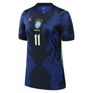 Maillot Extérieur Stadium Brésil Jordan 2026 - Femme avec flocage Raphinha 11, vue 3