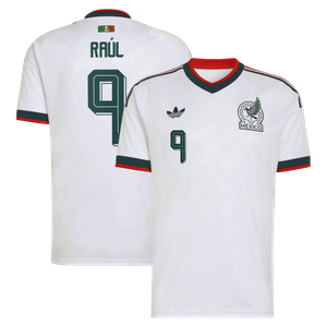 Maillot Extérieur Mexique adidas 2026 avec flocage Raúl 9, vue 2