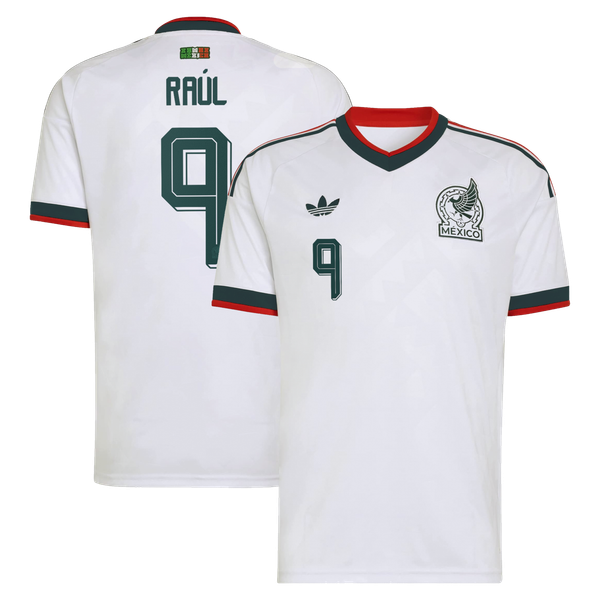 Maillot Extérieur Mexique adidas 2026 avec flocage Raúl 9
