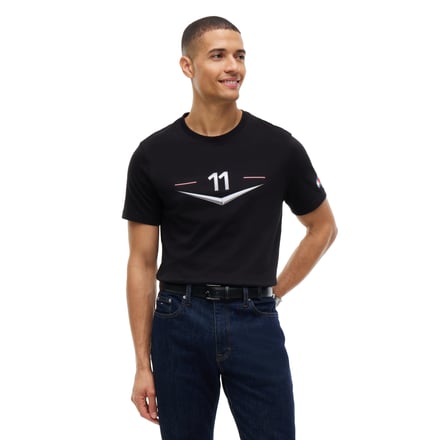 Cadillac  Tommy Hilfiger Sergio Perez Chevron T-Shirt - Black