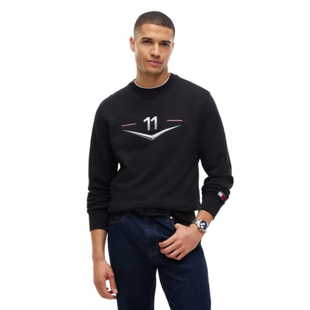 Cadillac  Tommy Hilfiger Sergio Perez Chevron Sweatshirt - Black