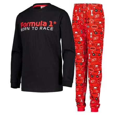 Formula 1 All Over Print Pyjamas - Boys
