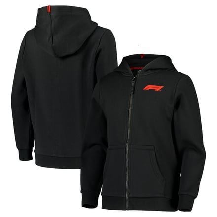 Formula 1 Classics Core Full Zip Hoodie - Black - Kids