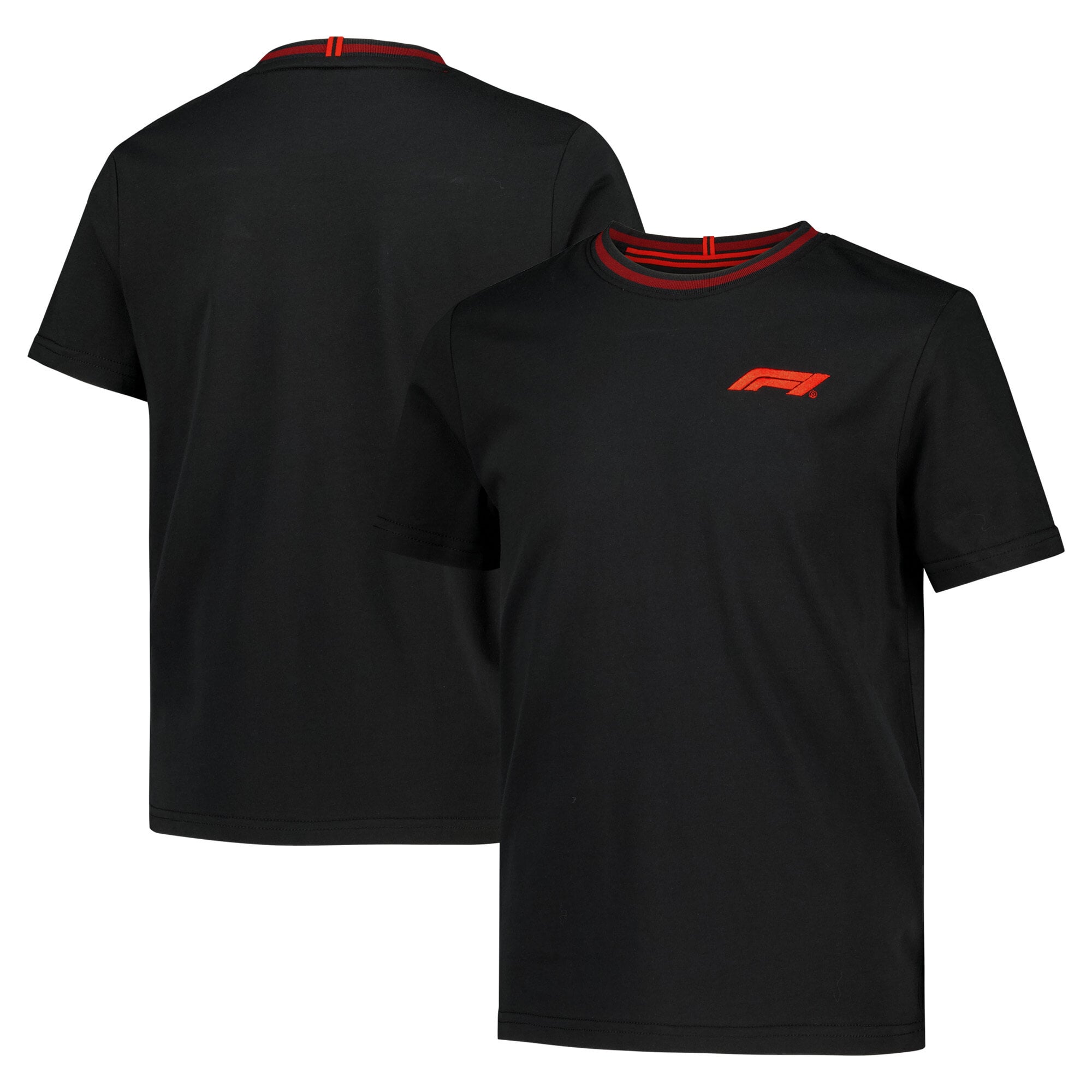 Formula 1 Retro Ringer T-Shirt - Schwarz - Kinder