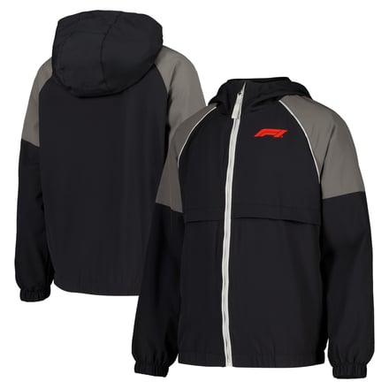 Formula 1 Motion Windrunner - Black/Silver - Kids