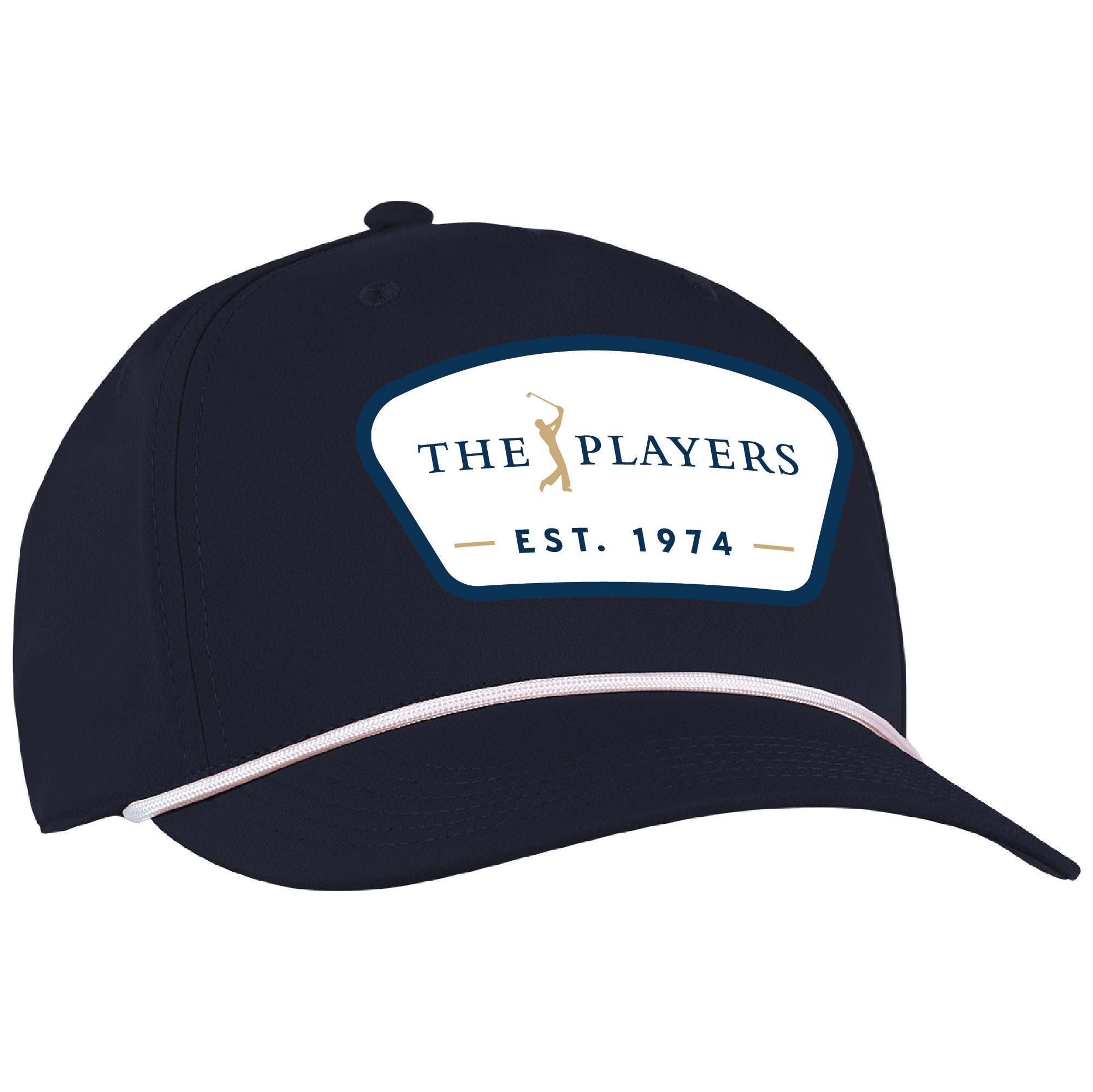 Men's Ahead Navy THE PLAYERS Alto Rope AeroSphere Tech Adjustable Hat
