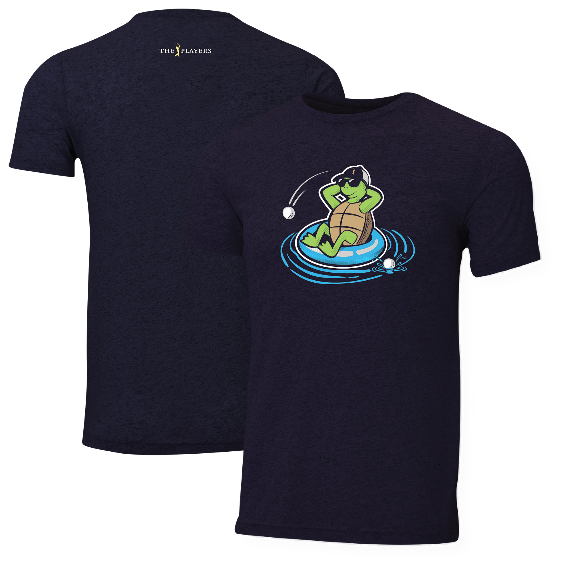 Youth Ahead Navy THE PLAYERS Floating Turtle Archer T-Shirt Youth Ahead Navy THE PLAYERS Floating Turtle Archer T-Shirt