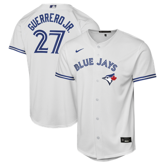 Youth Nike Vladimir Guerrero Jr. White Toronto Blue Jays Home Baseline Jersey