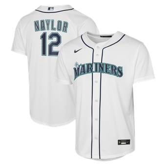 Youth Nike Josh Naylor White Seattle Mariners Home Baseline Jersey