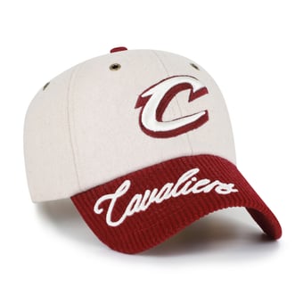 Women's '47 Natural Cleveland Cavaliers Rope Script Clean Up Adjustable Hat