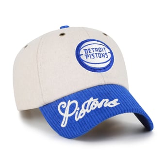 Women's '47 Natural Detroit Pistons Rope Script Clean Up Adjustable Hat