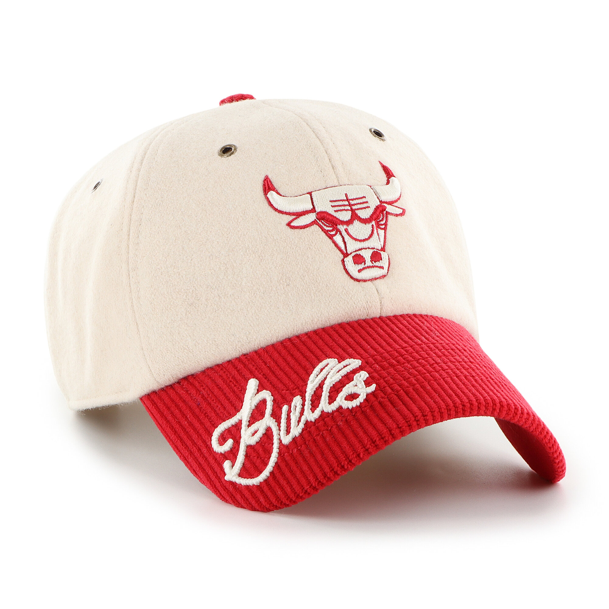 Women's '47 Natural Chicago Bulls Rope Script Clean Up Adjustable Hat
