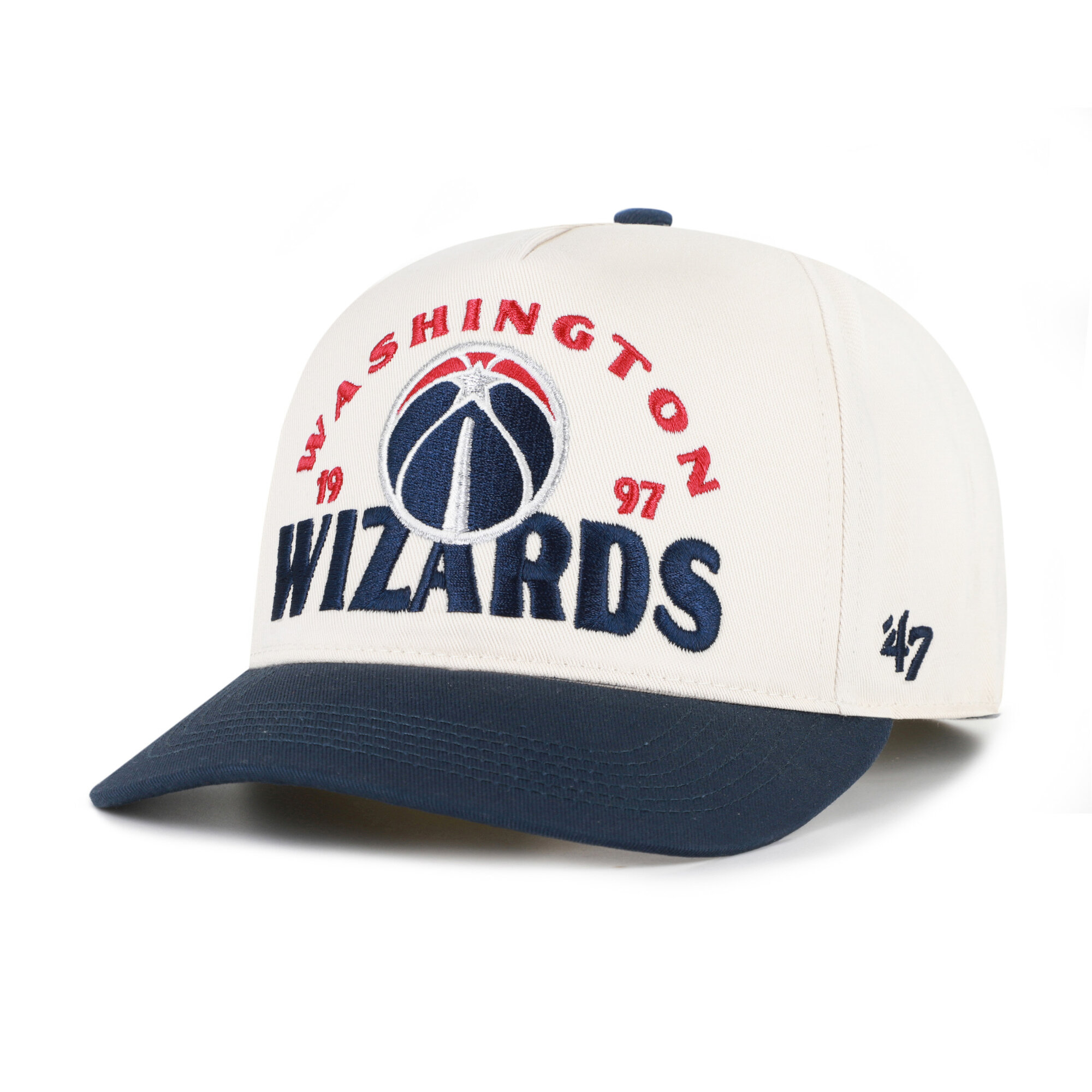 Men's '47 Natural Washington Wizards Arcitext Hitch Adjustable Hat