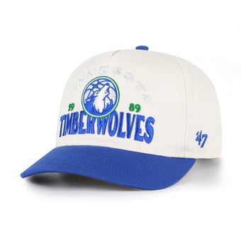 Men's '47 Natural Minnesota Timberwolves Arcitext Hitch Adjustable Hat