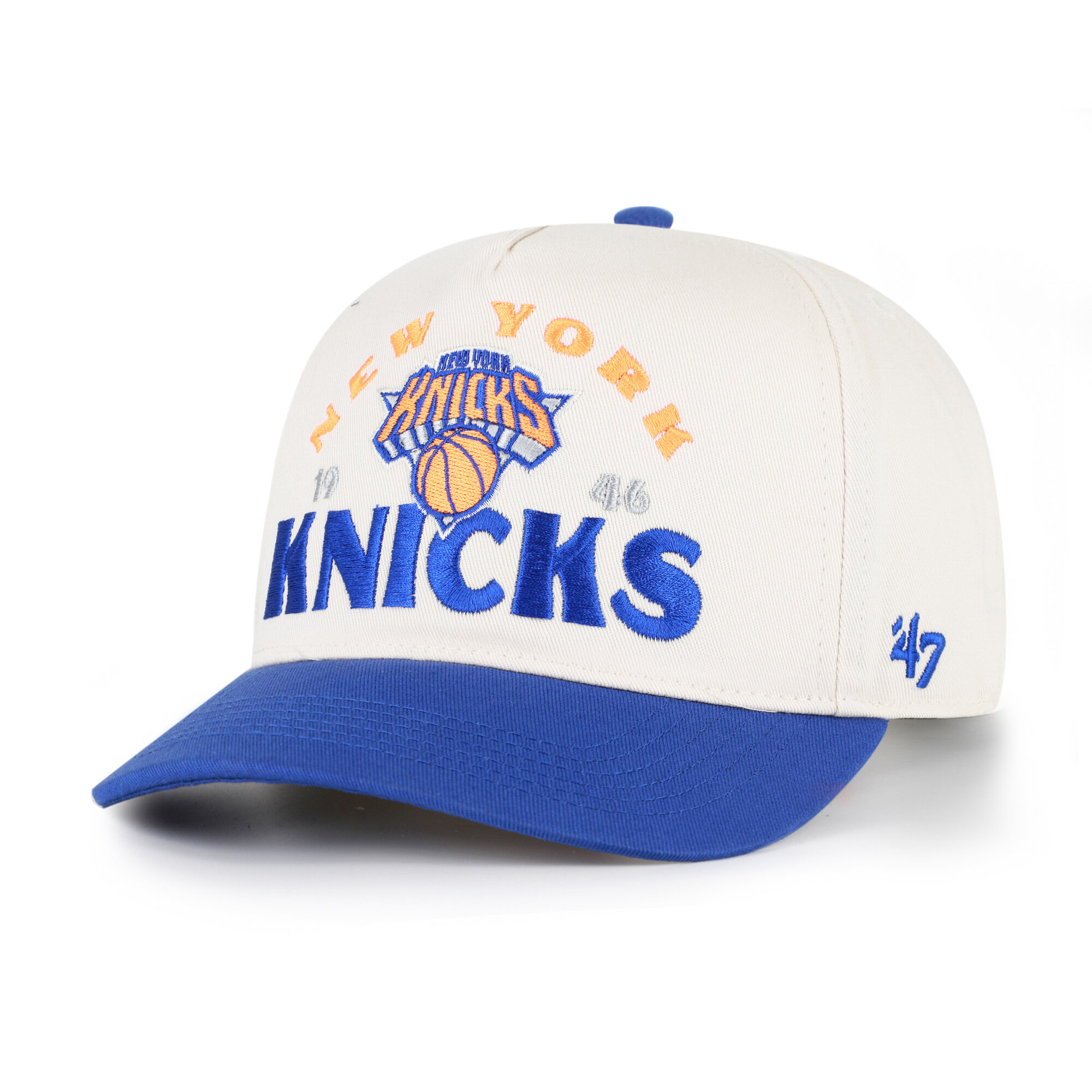 Men's '47 Natural New York Knicks Arcitext Hitch Adjustable Hat