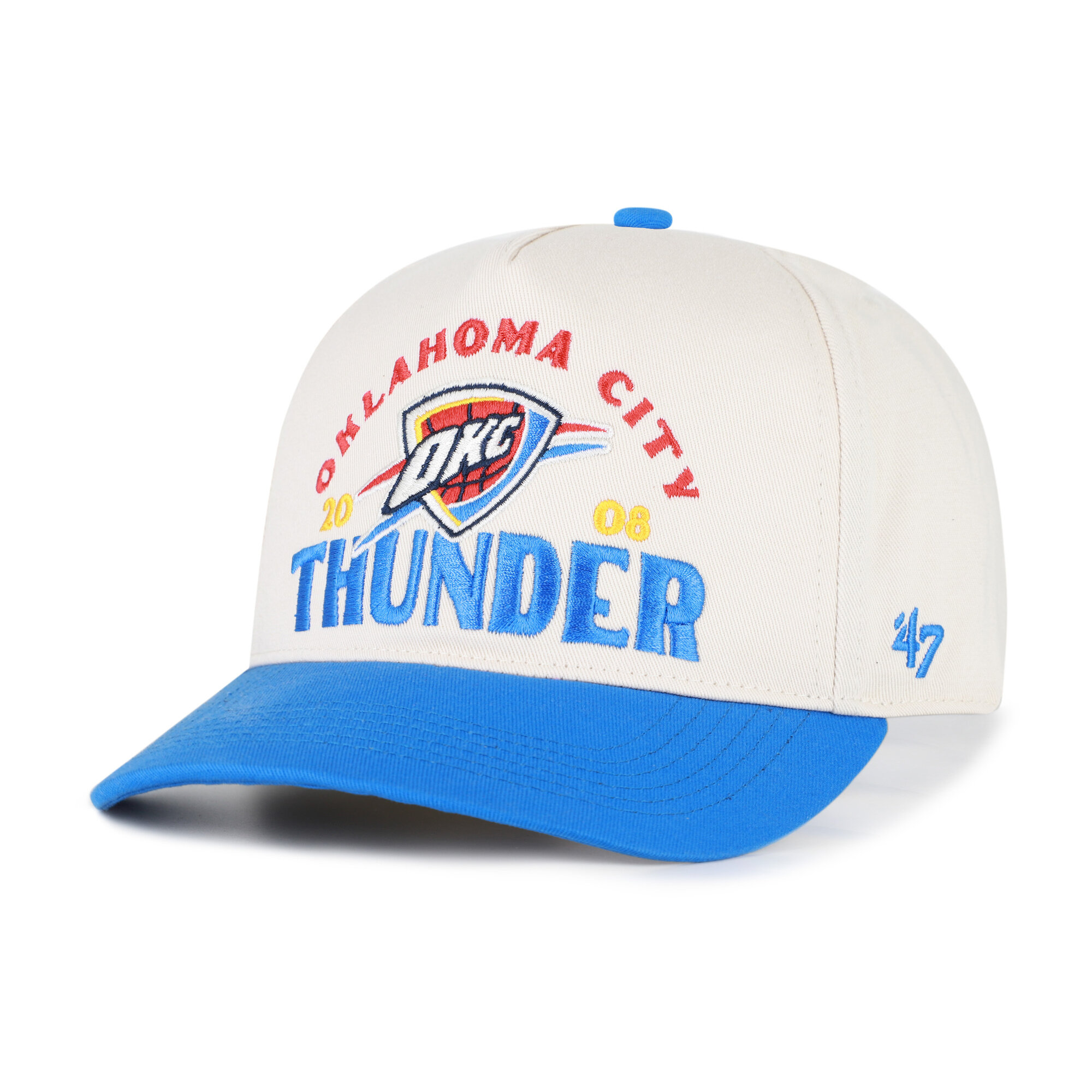 Men's '47 Natural Oklahoma City Thunder Arcitext Hitch Adjustable Hat
