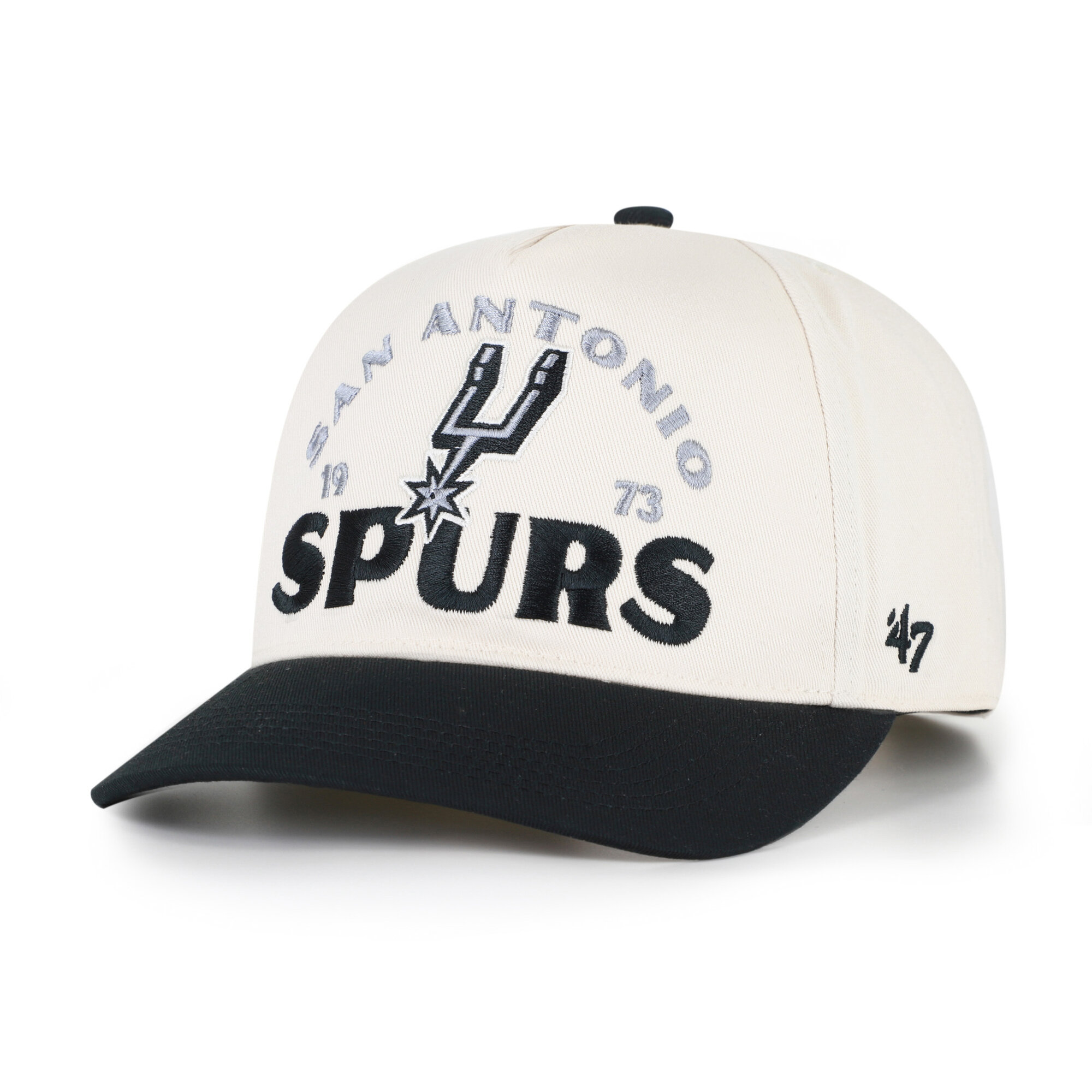 Men's '47 Natural San Antonio Spurs Arcitext Hitch Adjustable Hat