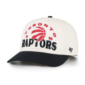 Men's '47 Natural Toronto Raptors Arcitext Hitch Adjustable Hat