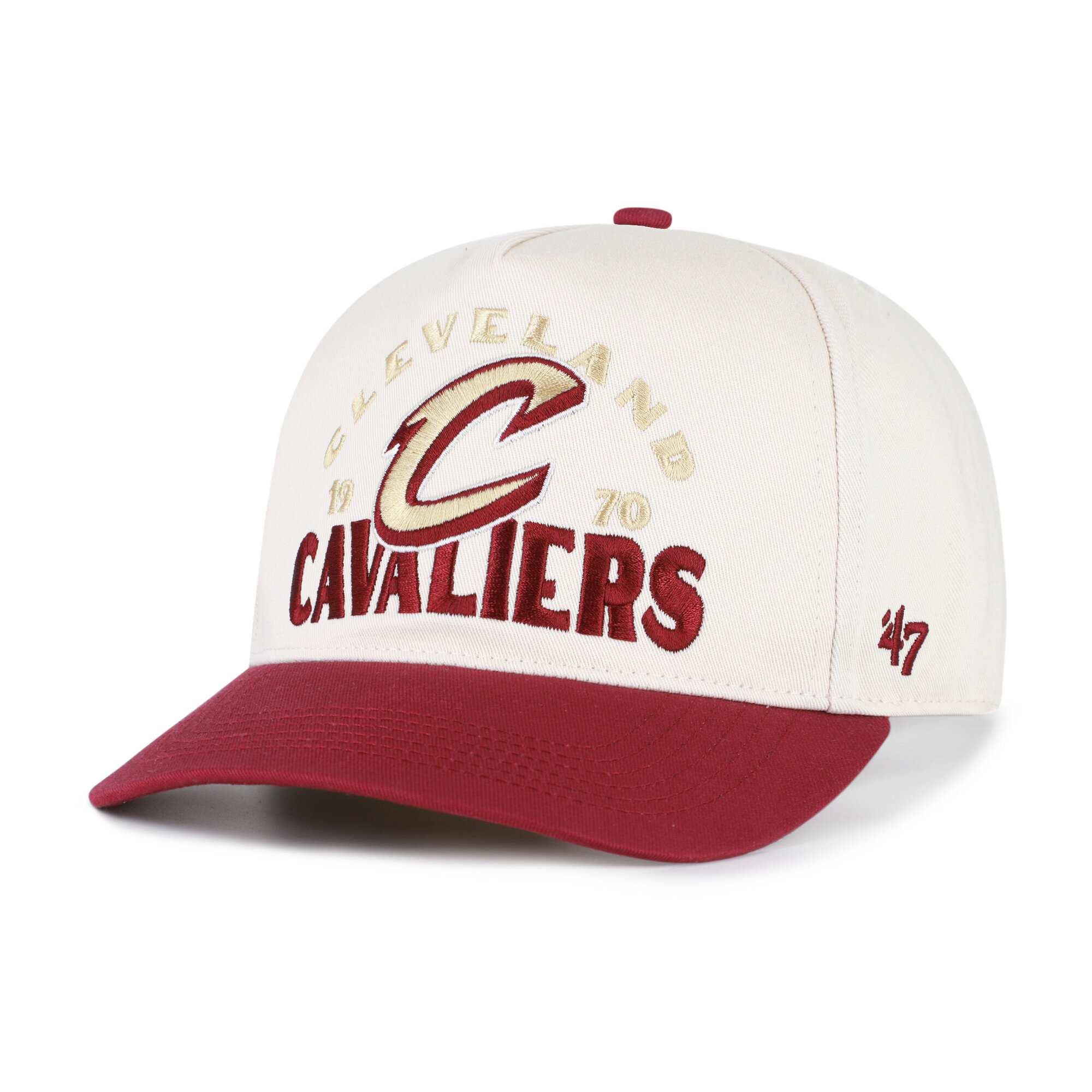'47 Brand Men's Natural Cleveland Cavaliers Arcitext Hitch Adjustable Hat - Natural