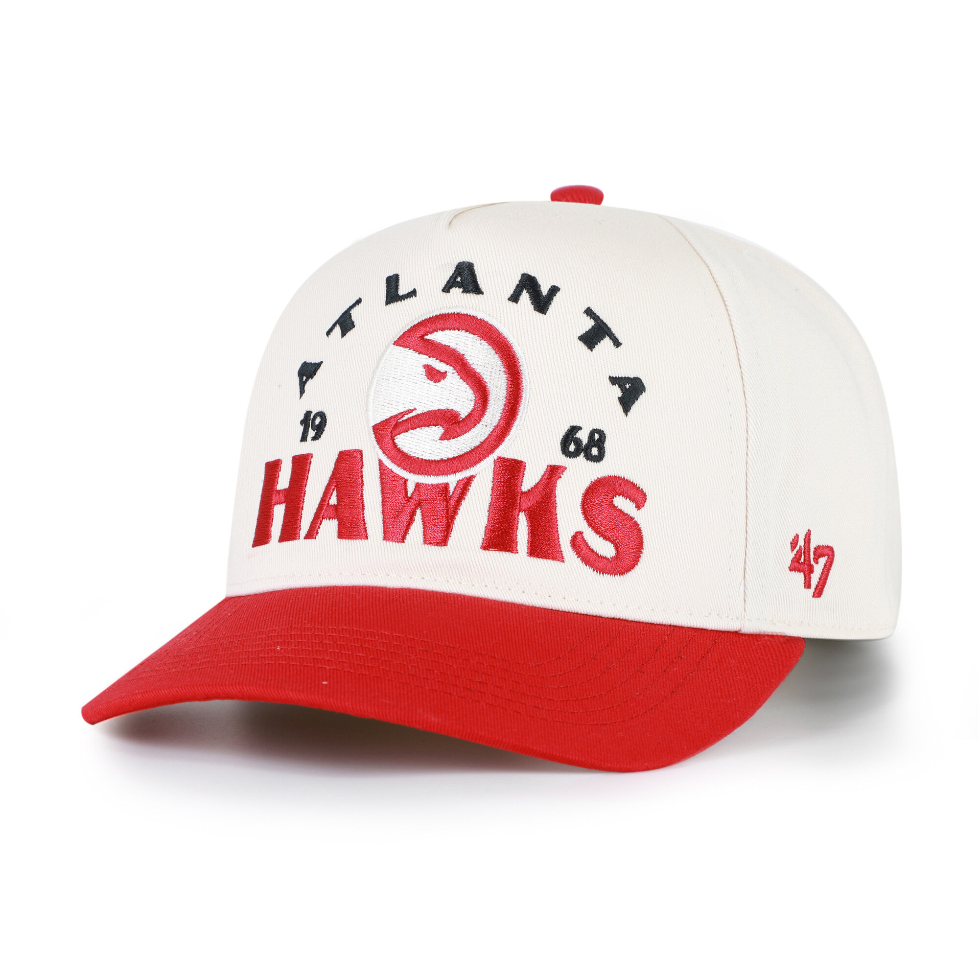 Men's '47 Natural Atlanta Hawks Arcitext Hitch Adjustable Hat