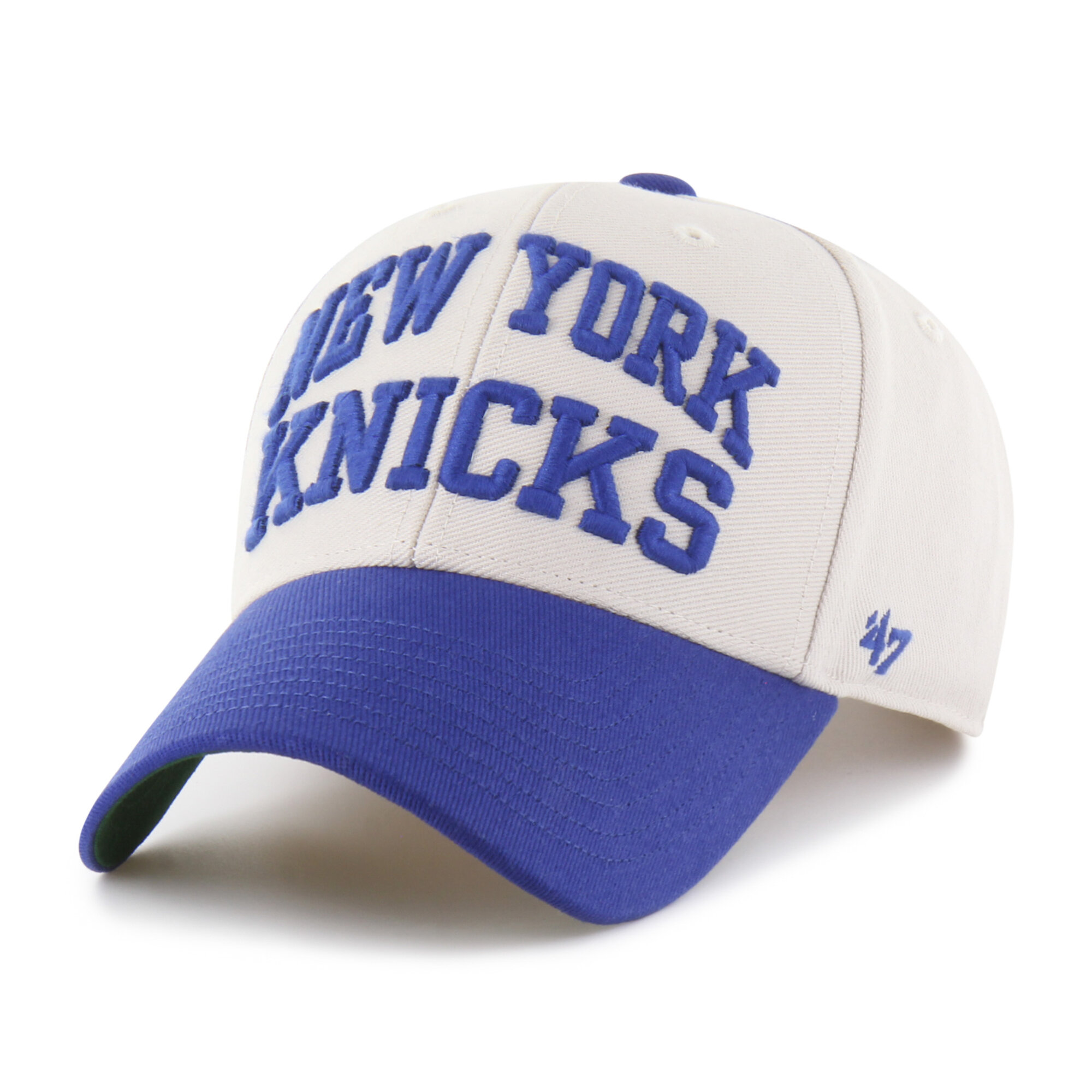 '47 Brand Men's Natural New York Knicks Broke Line Loop Mvp Adjustable Hat - Natural