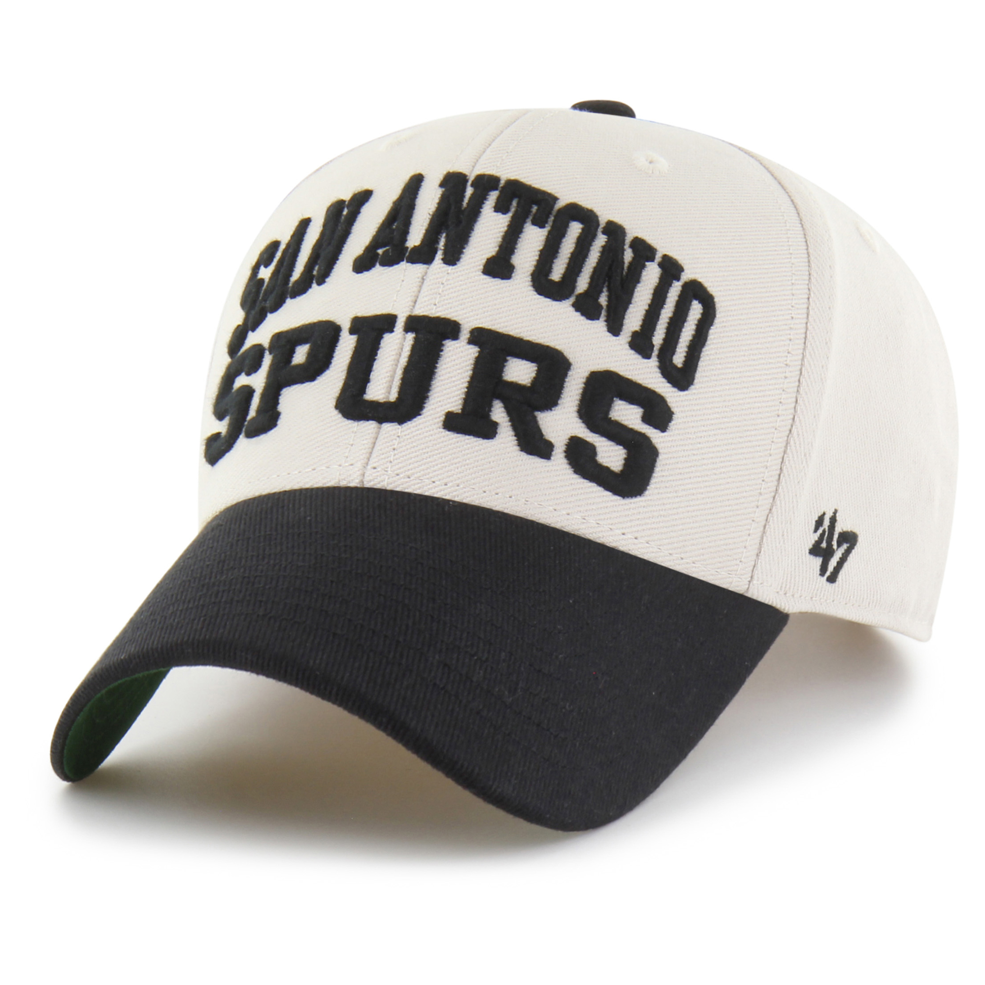 '47 Brand Men's Natural San Antonio Spurs Broke Line Loop Mvp Adjustable Hat - Natural