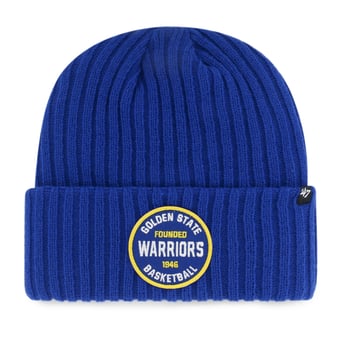 Men's '47  Royal Golden State Warriors Ribbed Snowdrift Cuffed Knit Hat