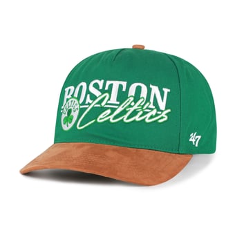 Men's '47 Kelly Green/Tan Boston Celtics Scribe Line Hitch Adjustable Hat