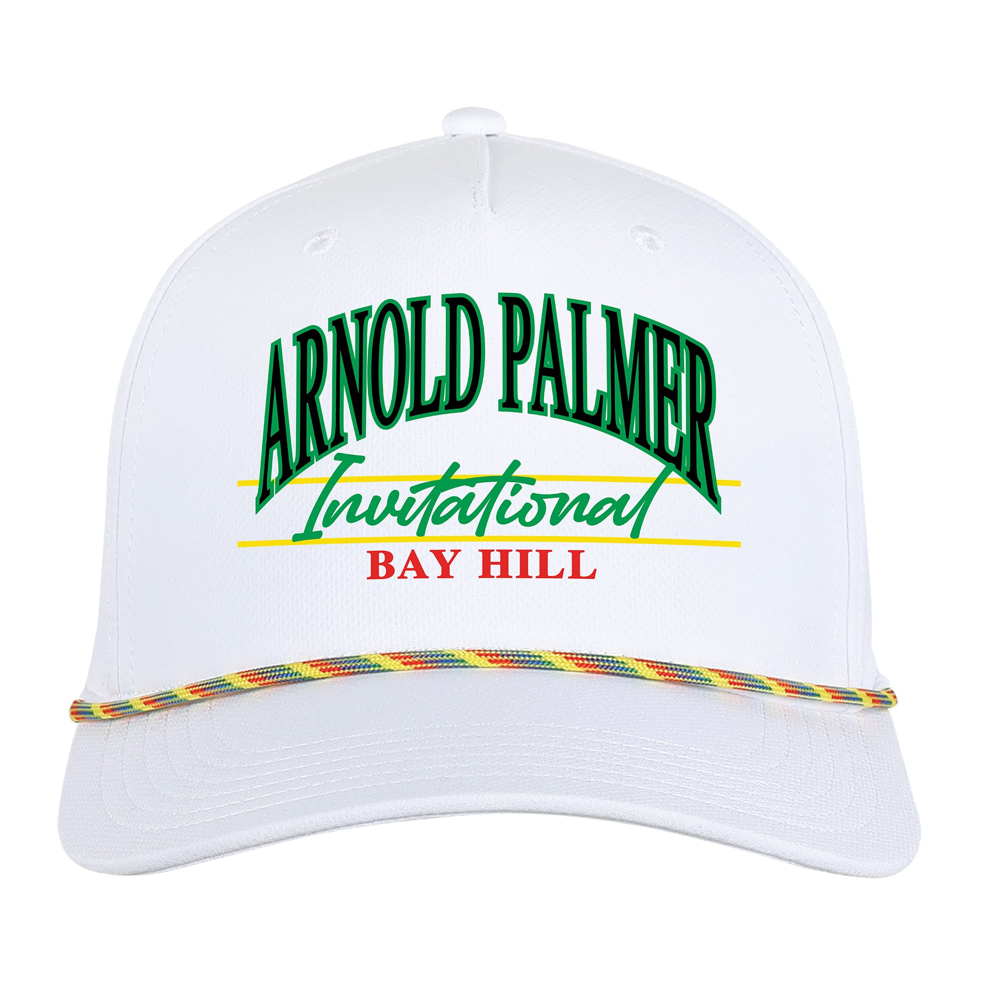 Men's Ahead White Arnold Palmer Invitational Alto Rope Adjustable Hat
