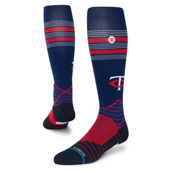 Men's Stance Navy Minnesota Twins Diamond Pro Over the Calf Socks