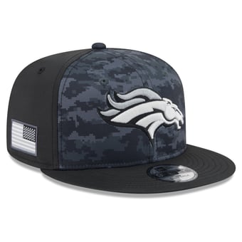 Men's New Era Black Denver Broncos 2026 Salute To Service 9FIFTY Snapback Hat