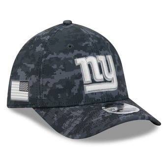 Men's New Era Black New York Giants 2026 Salute To Service 39THIRTY M-Crown Stretch Hat