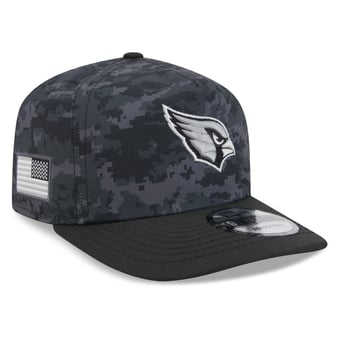 Men's New Era Black Arizona Cardinals 2026 Salute To Service 19TWENTY Adjustable Hat