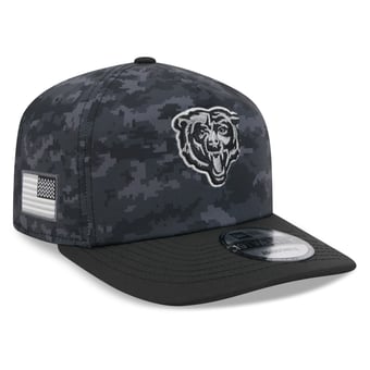 Men's New Era Black Chicago Bears 2026 Salute To Service 19TWENTY Adjustable Hat