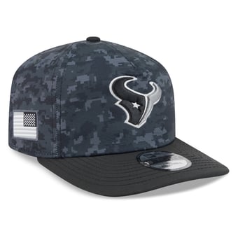 Men's New Era Black Houston Texans 2026 Salute To Service 19TWENTY Adjustable Hat