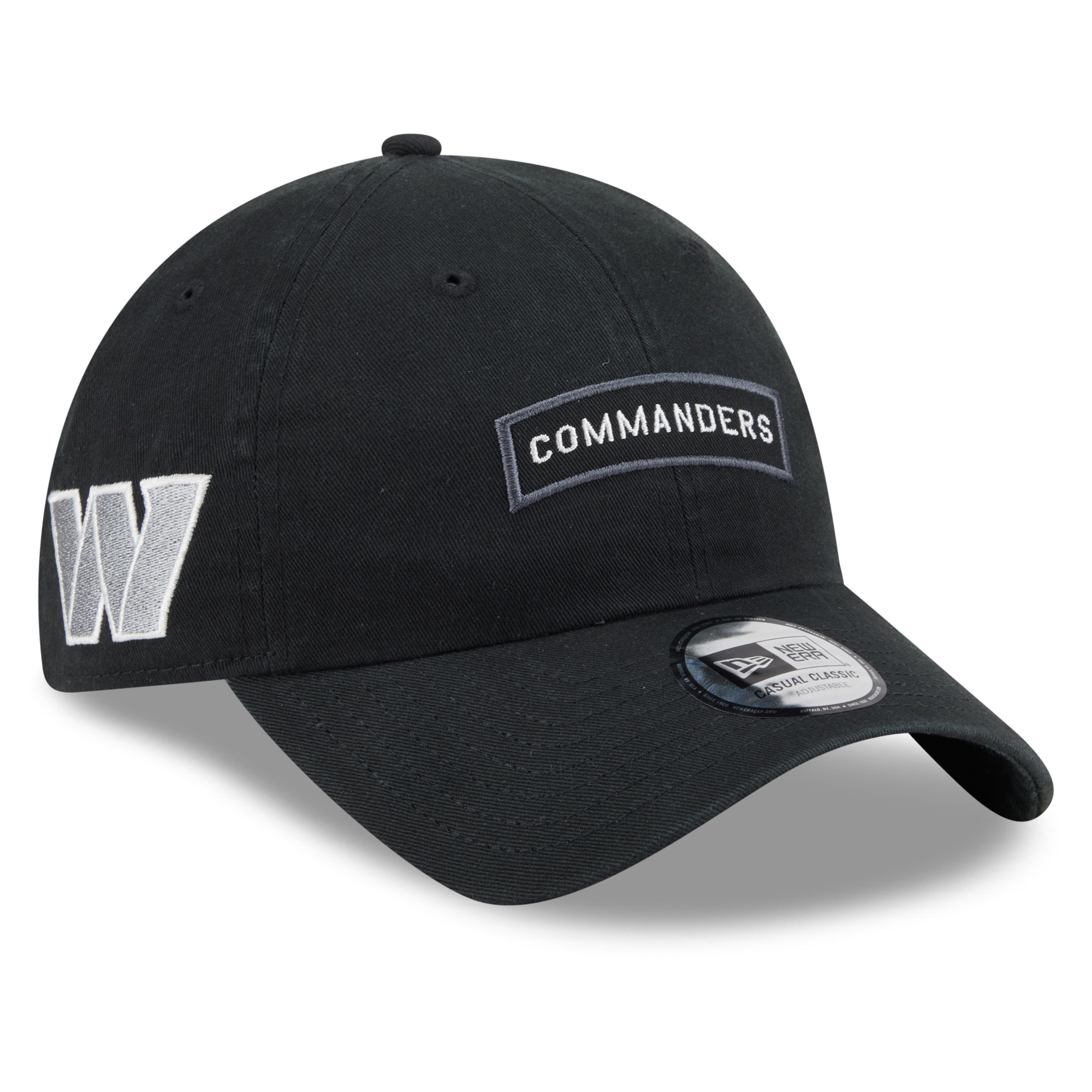 Men's New Era Black Washington Commanders 2026 Salute To Service Casual Classic Adjustable Hat