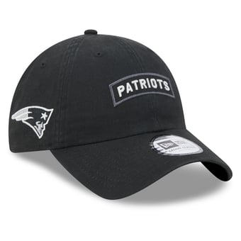 Men's New Era Black New England Patriots 2026 Salute To Service Casual Classic Adjustable Hat