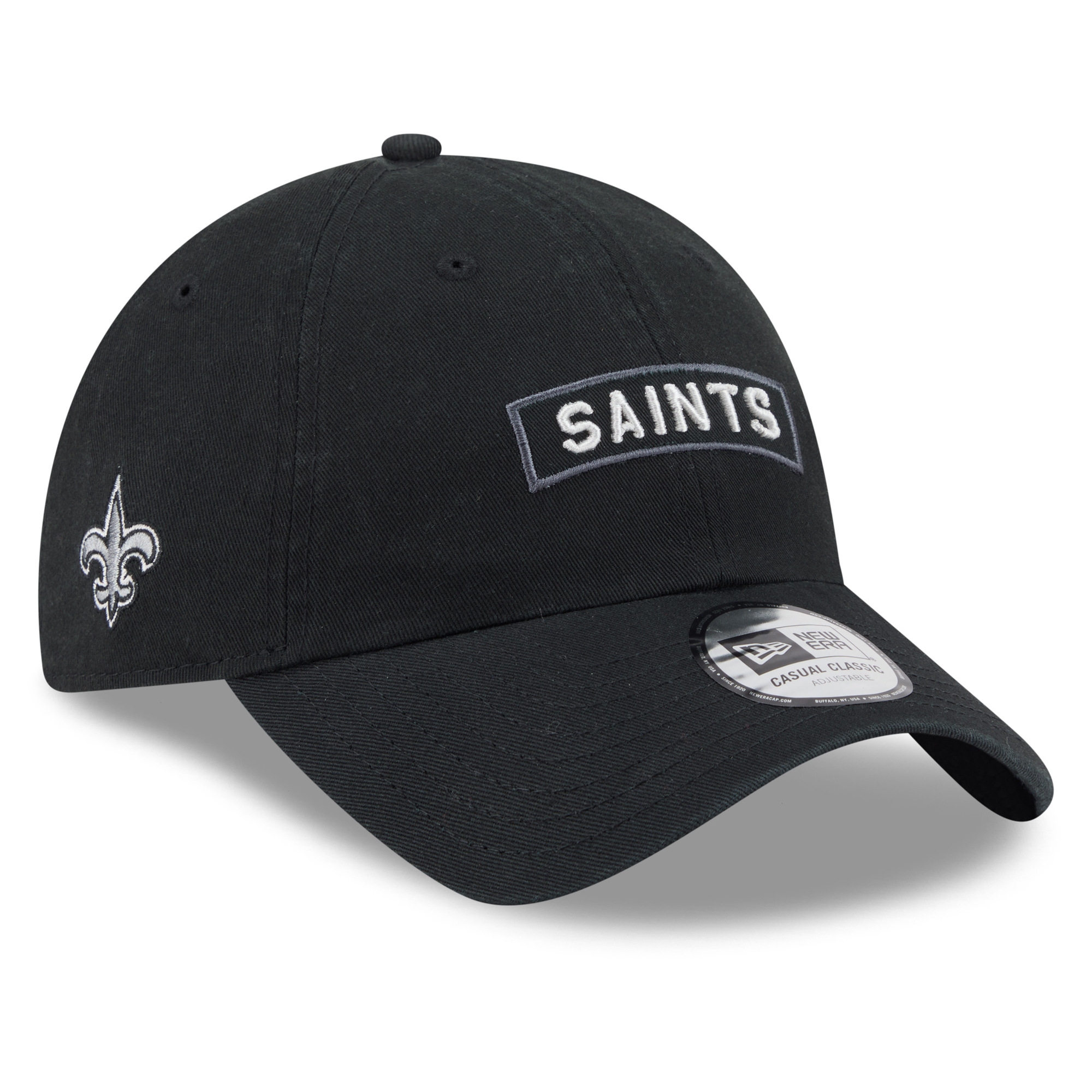 Men's New Era Black New Orleans Saints 2026 Salute To Service Casual Classic Adjustable Hat