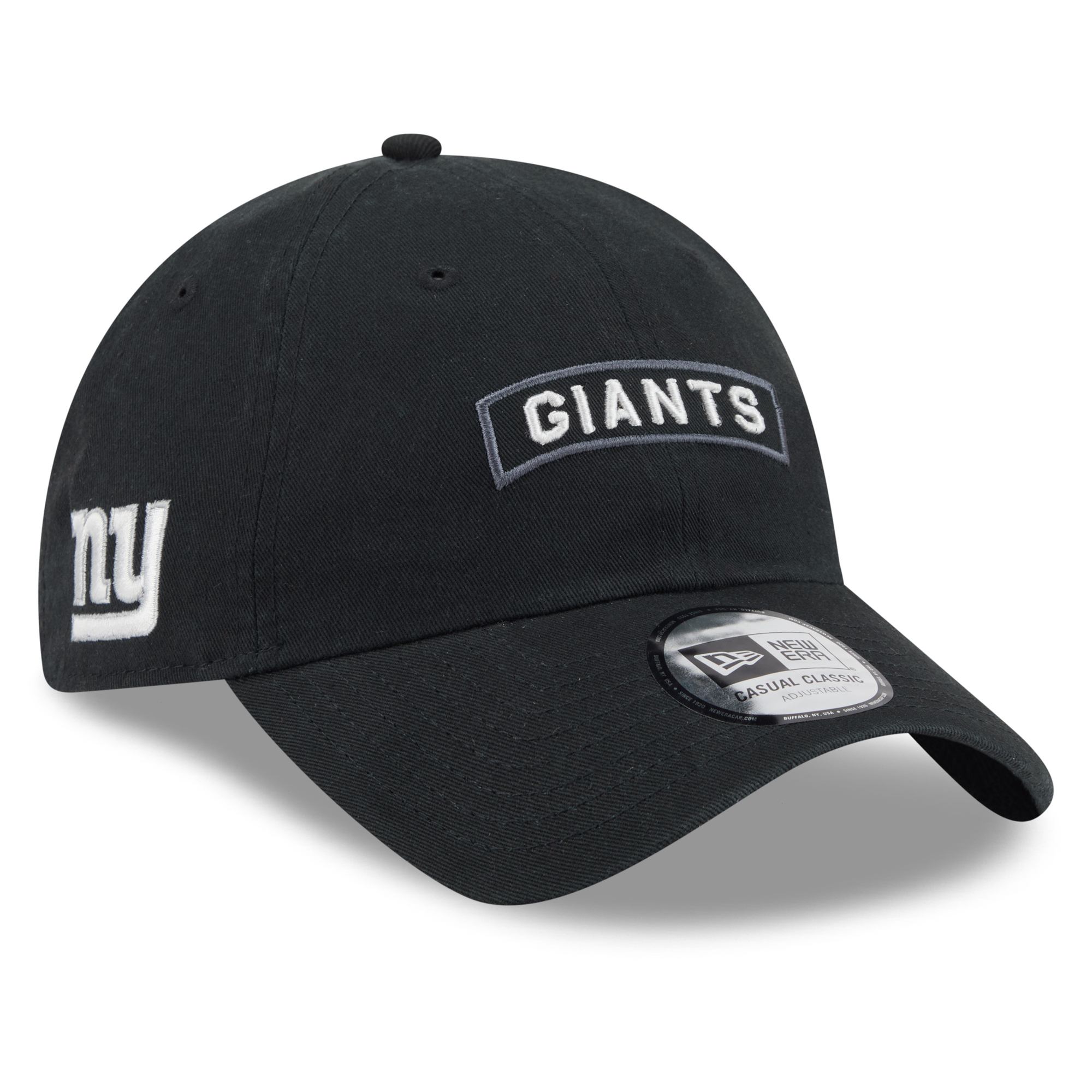 Men's New Era Black New York Giants 2026 Salute To Service Casual Classic Adjustable Hat