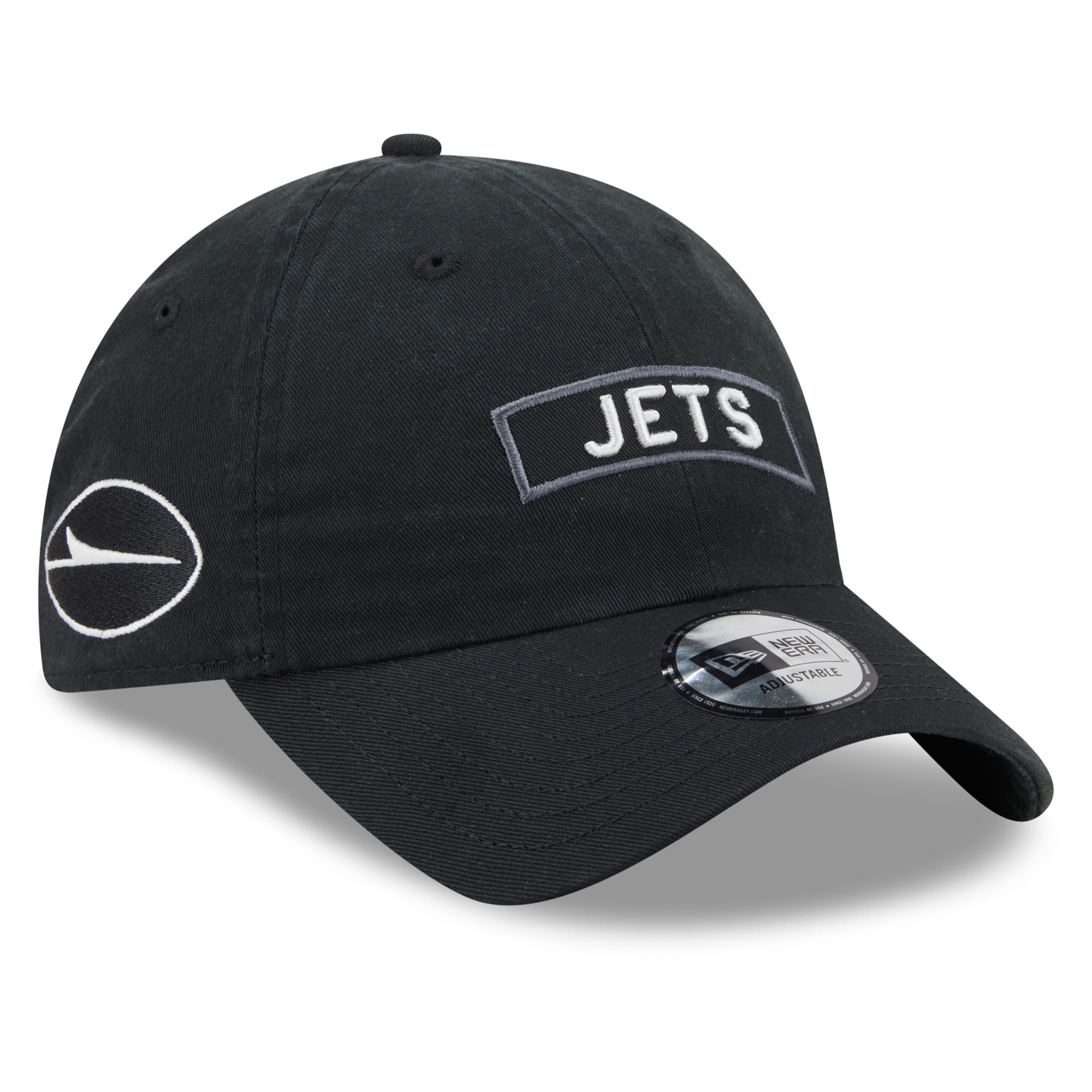 Men's New Era Black New York Jets 2026 Salute To Service Casual Classic Adjustable Hat