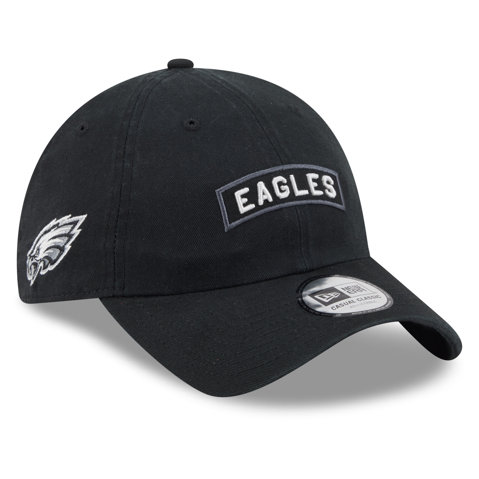 Men's New Era Black Philadelphia Eagles 2026 Salute To Service Casual Classic Adjustable Hat