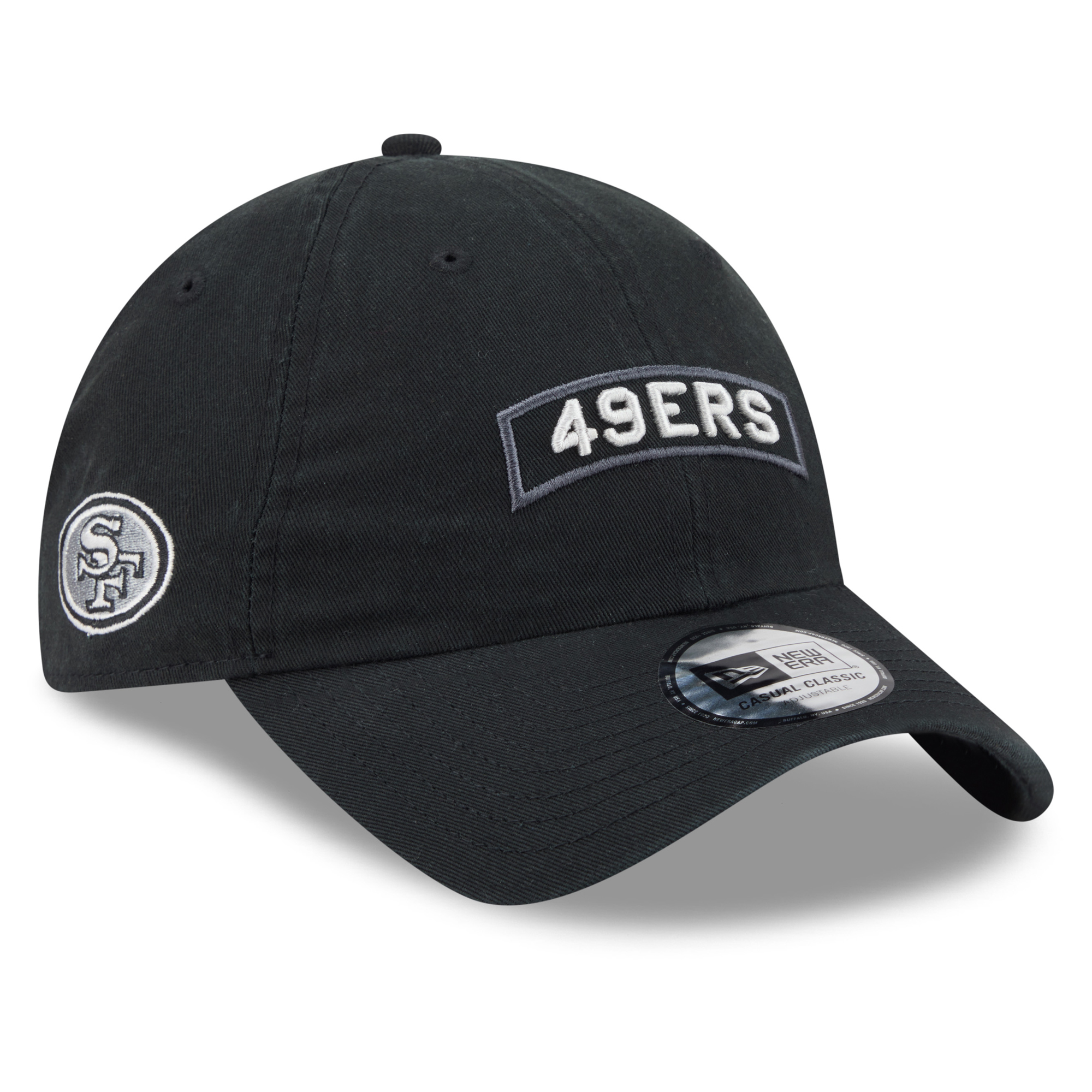 Men's New Era Black San Francisco 49ers 2026 Salute To Service Casual Classic Adjustable Hat