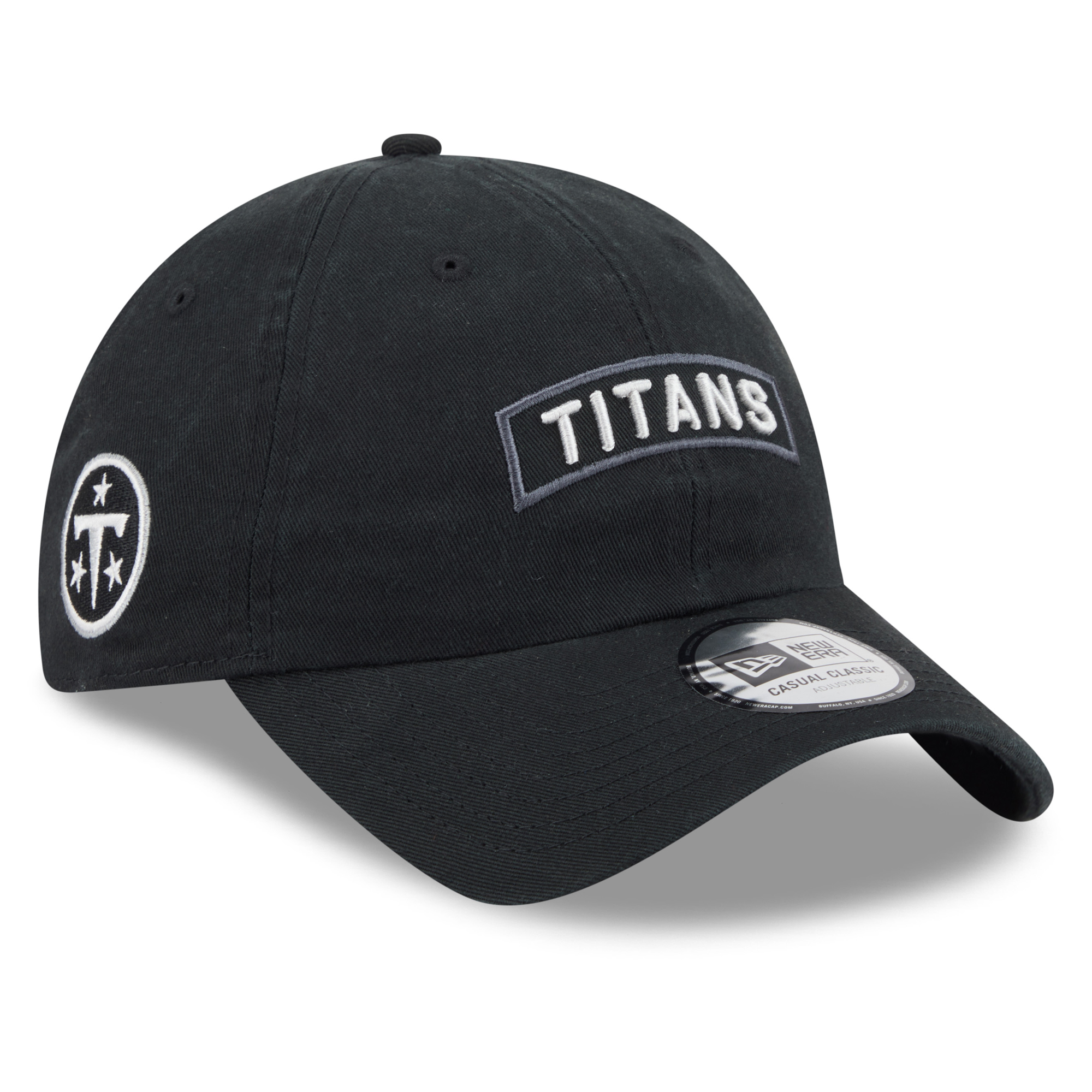 Men's New Era Black Tennessee Titans 2026 Salute To Service Casual Classic Adjustable Hat